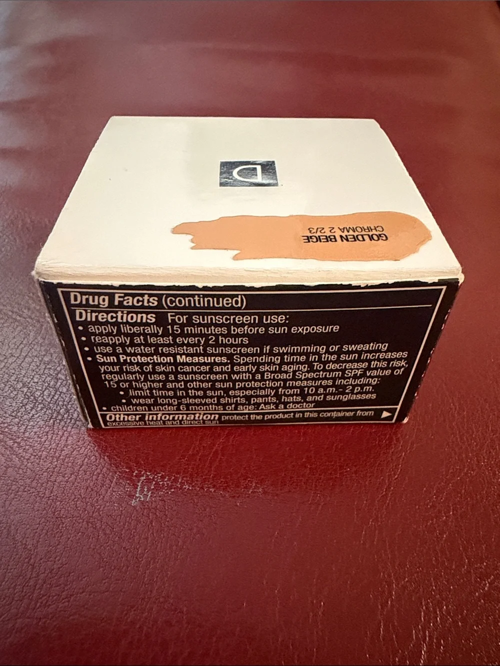 New Dermablend Cover Creme Golden Beige - Full coverage cream foundation SPF 30